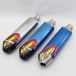 Inlet 51mm Motorcycle FMF 4T Exhaust Muffler Pipe with DB Removable Killer