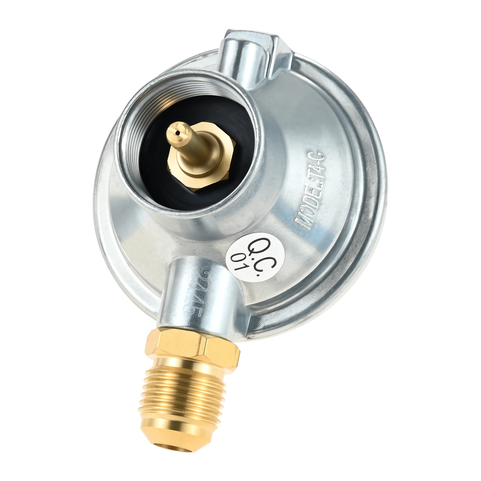 1Pc Propane Regulator Valve Designed For 1lb Disposal Bottles with 3/8