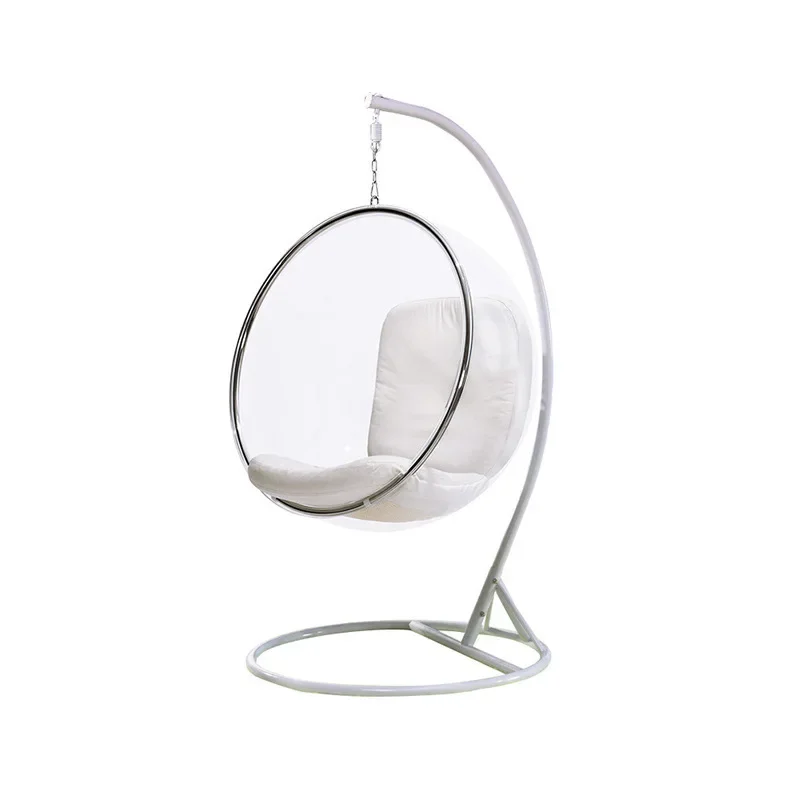 

Internet celebrity glass ball hanging basket transparent bubble chair acrylic chair girl heart