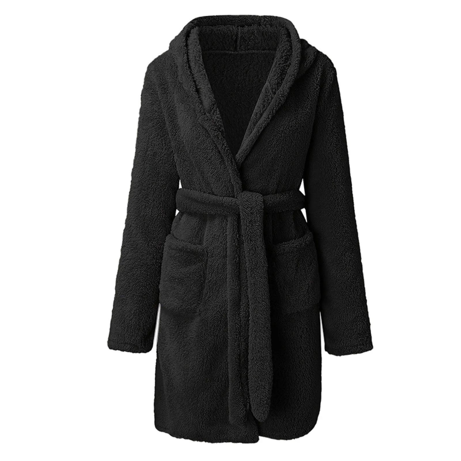 

Male Thickened Night-Robe Velvet Nightgown Winter Warm Bathrobe Home Robe Casual Simple Comfortable Flannel Loose Peignoir Homme