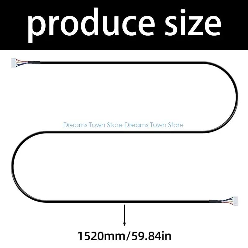 Replacement Display Cable for Plus 4 3D Printer PVC Metal Reinforced Wiring