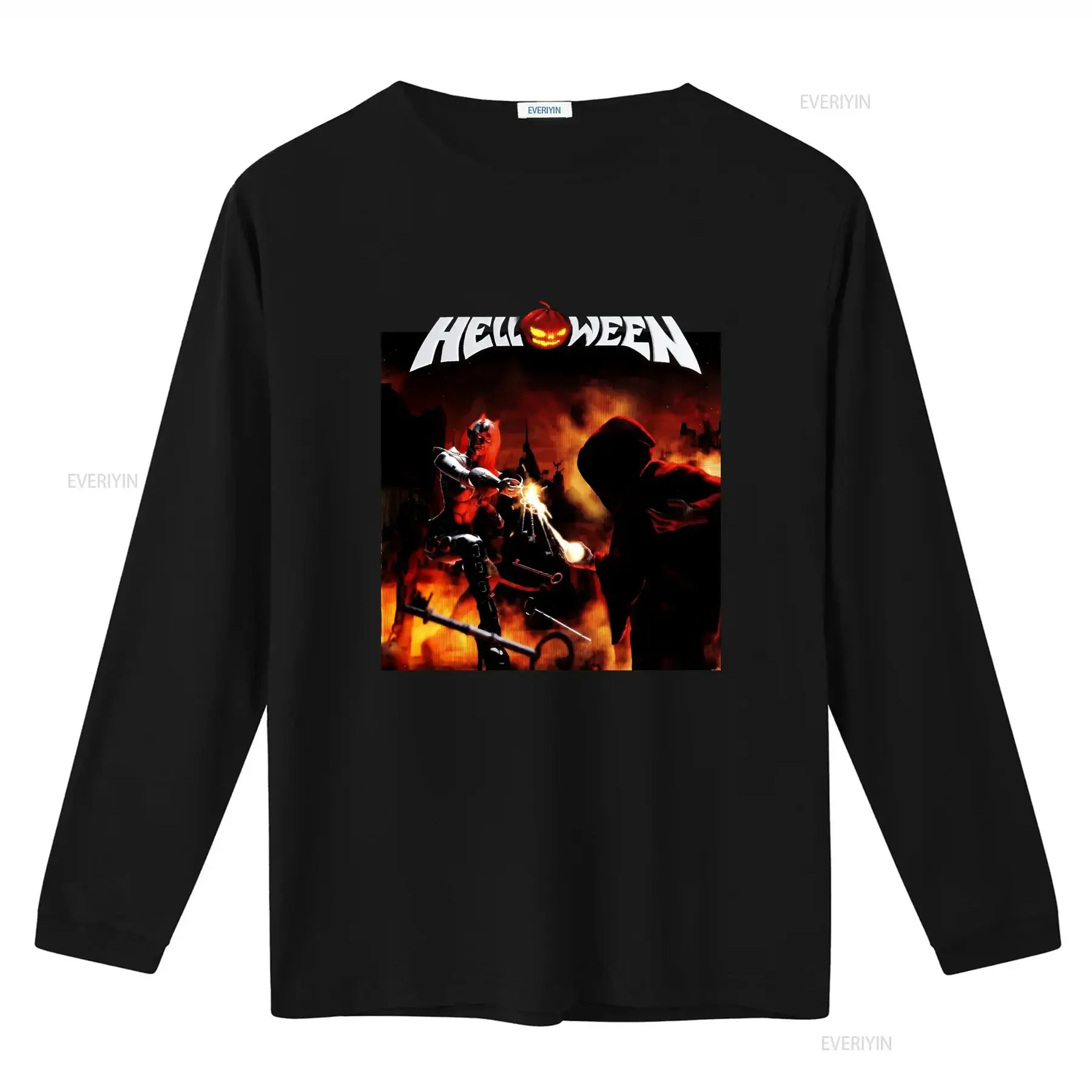 Rare Vintage Rock Helloween Keeper Of The Seven Keys 2006 Tour T Shirt 2000s L Gothic Halloween Design vintage Washed