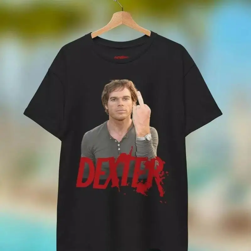 Dexter Morgan Limited Edition ''Middle Finger'' Vintage T Shirt