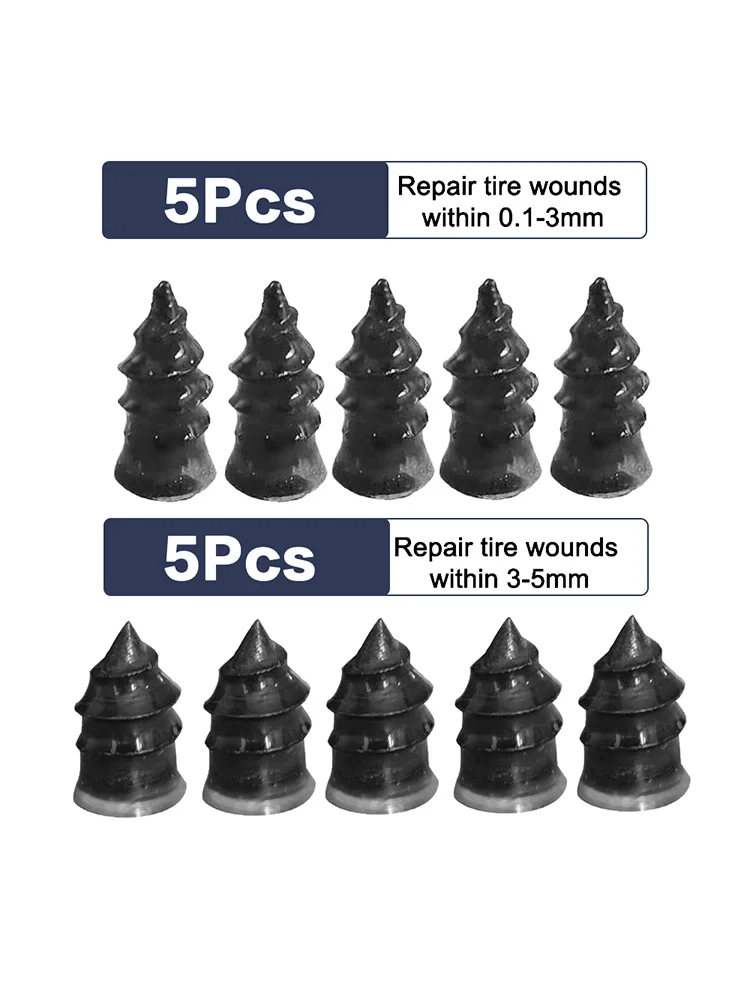 AliExpress NONE 10/30Pcs Car Tyre Repair Rubber Nail Set Universal Car Motorcycle Tyre Repair Nails Truck Scooter Bike Tire Puncture Repair Tool