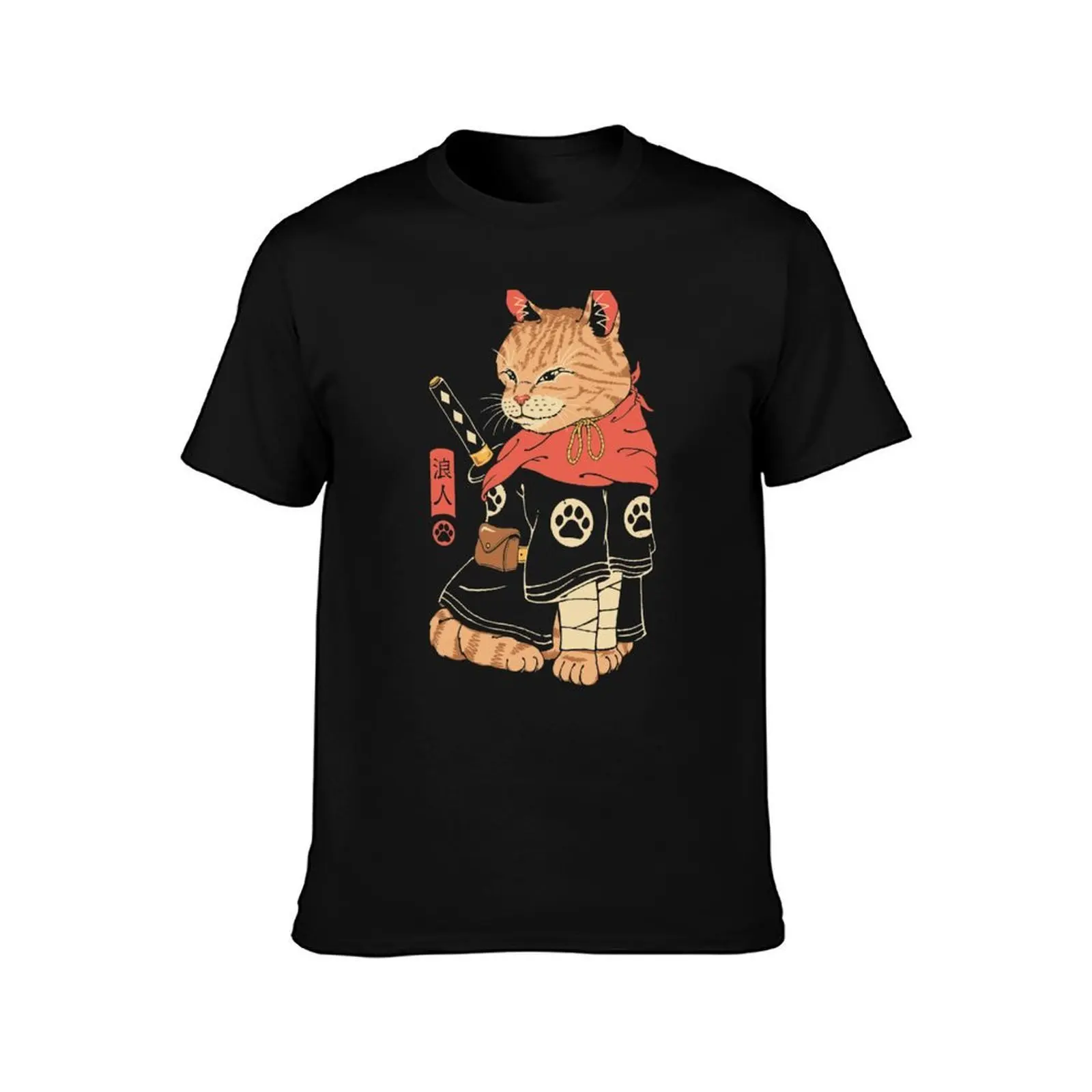 Neko Ronin T-Shirt man t shirt cotton T-Shirt