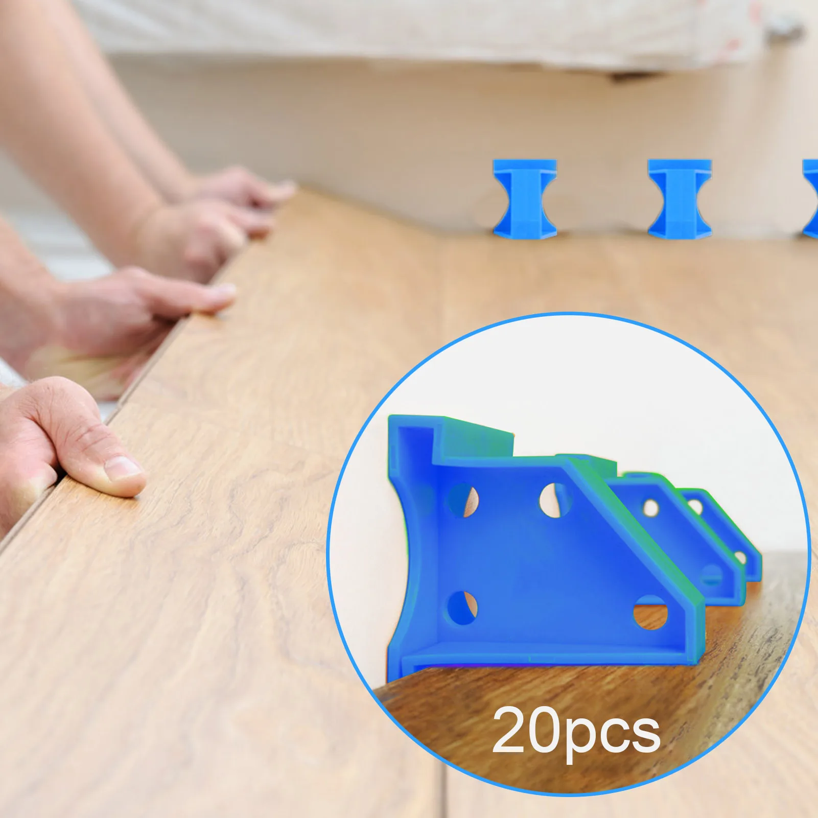 20pcs Home Laminate Installation Kit Set DIY Wood Flooring Top Quality Complex Wooden Floor Fitting Multifunctional Tool Spacers