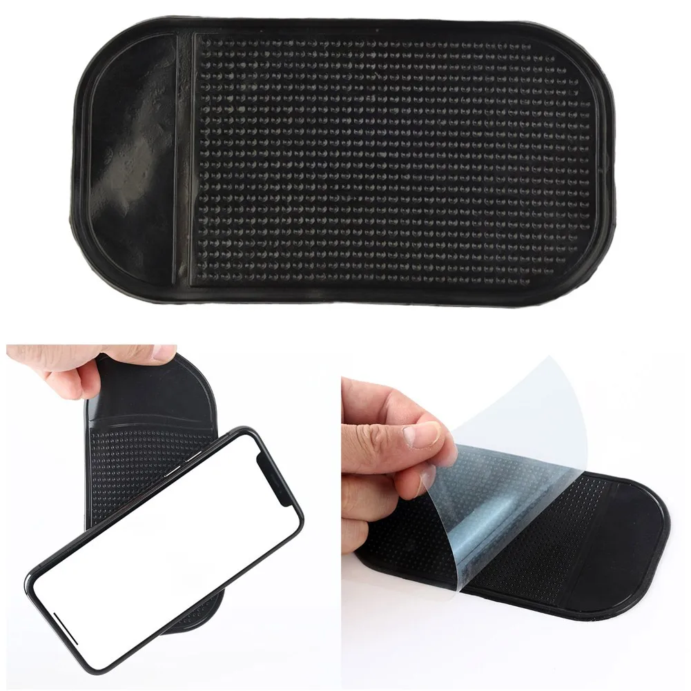 

1pcs Car Anti-skid Slip Grip Mat 13*7CM WaterProof Rubber Grip Mat For GPS Cell Phone Car Dashboard Holder Pad Equippments