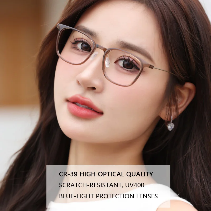 Superior Extremely Light Reading Glasses Anti Blue Ray Anti-fatigue Ultra-Thin Hard Resin Lens Ultra-light Readers for Women