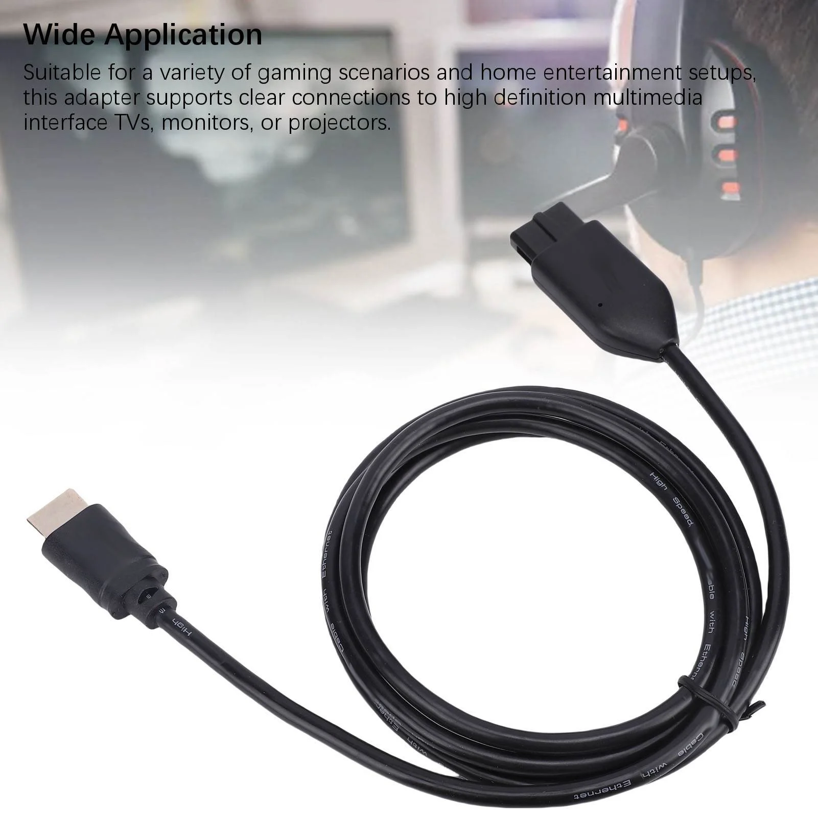 ل N64 إلى HDMI-متوافق محول كابل N64 محول لعبة كابل 1.5 متر ذكر إلى ذكر 1080P لشاشة HDTV N64/SNES/SFC/GameCube