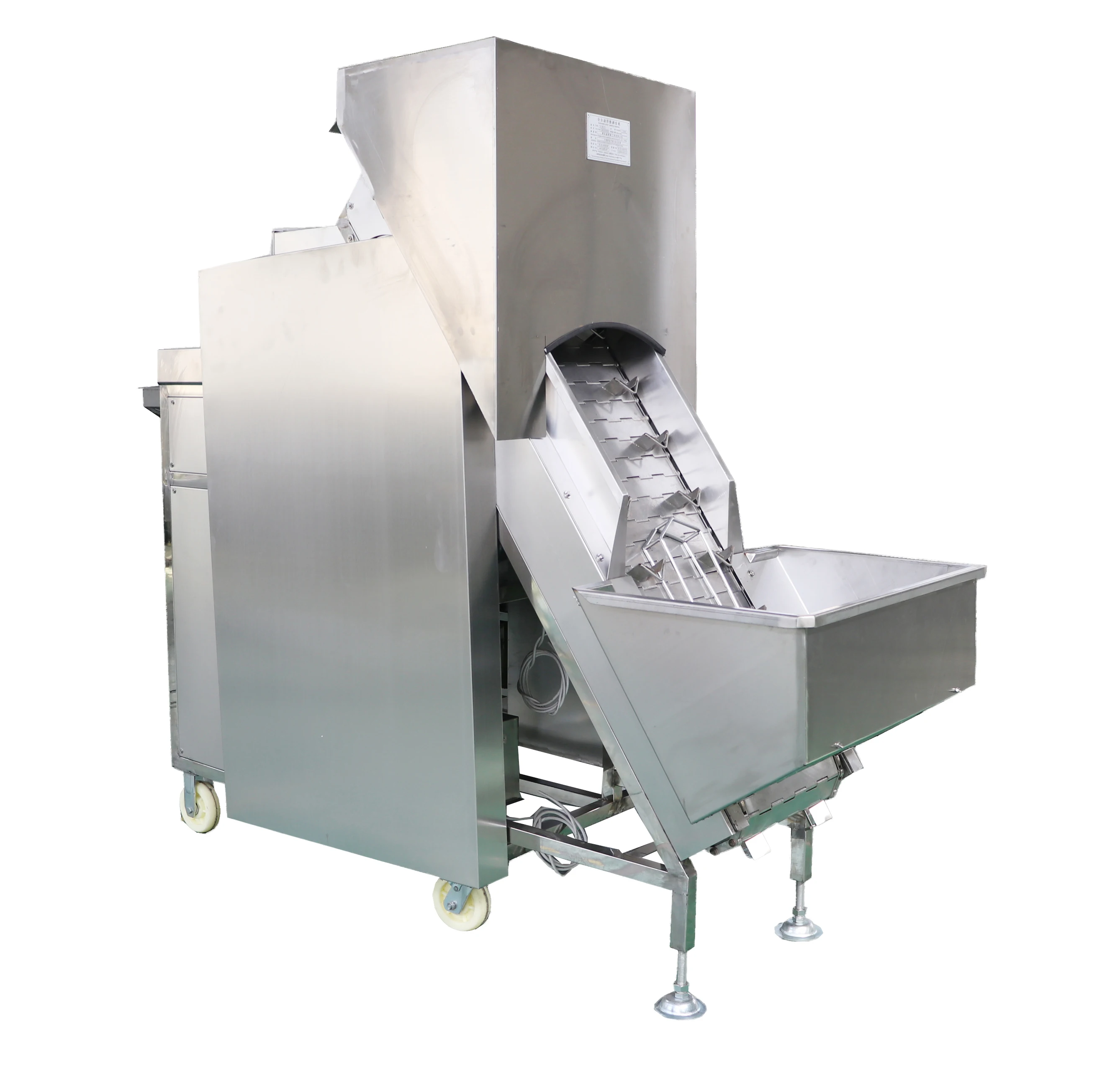 Automatic Industrial Onion Peeling and Root Cutting Machine Commercial  Peeler Top & Tail Roots Cutter Machinery Cheap Price