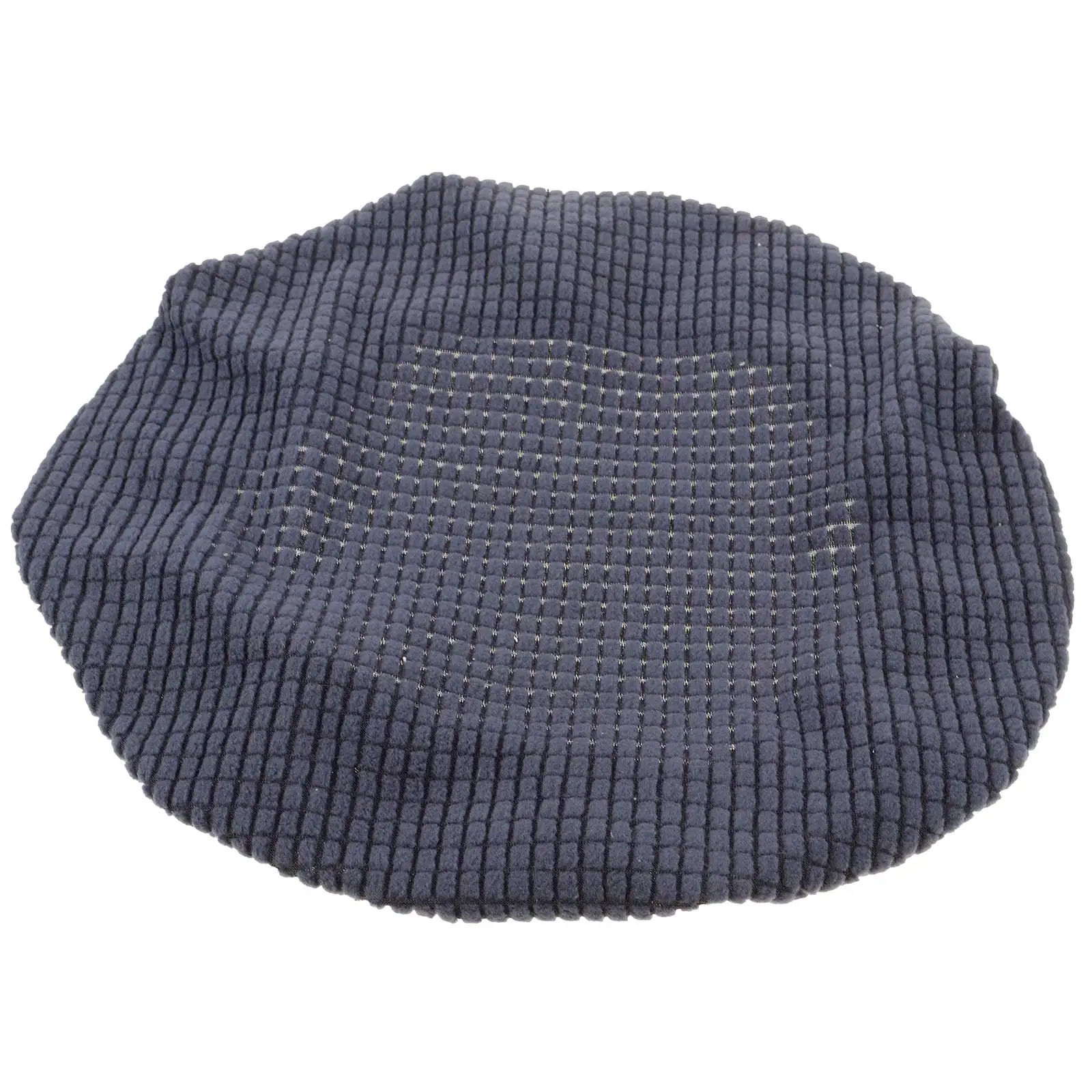 

1pc Round Stool Covers Home Use Anti Dust Protector Polyester Material Kitchen Dining Chairs Slipcovers Foldable Functional