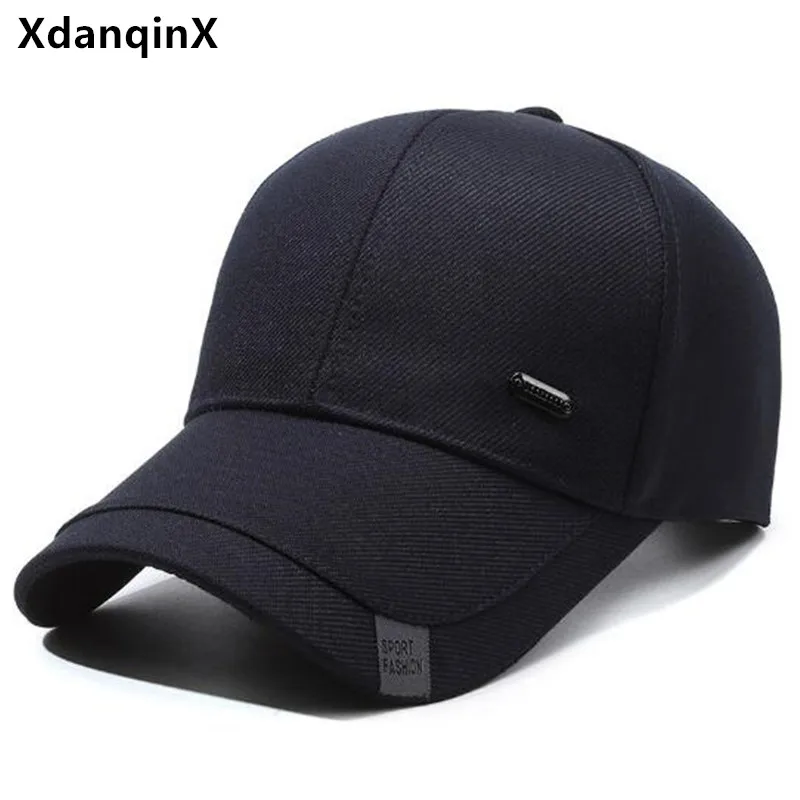 

New Spring Cotton Baseball Caps For Men Classics Hardtop Camping Party Hats Male Bone Snapback Cap Men's Sunscreen Fishing Hat