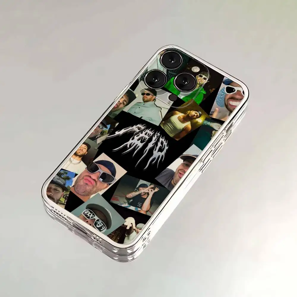 Custodia per telefono Feid Ferxxo SIXDO MOR per iPhone 16,15,14,13,12,11,17 Pro,Max,Plus,X,XS,XR,SE,Mini Cover morbida trasparente