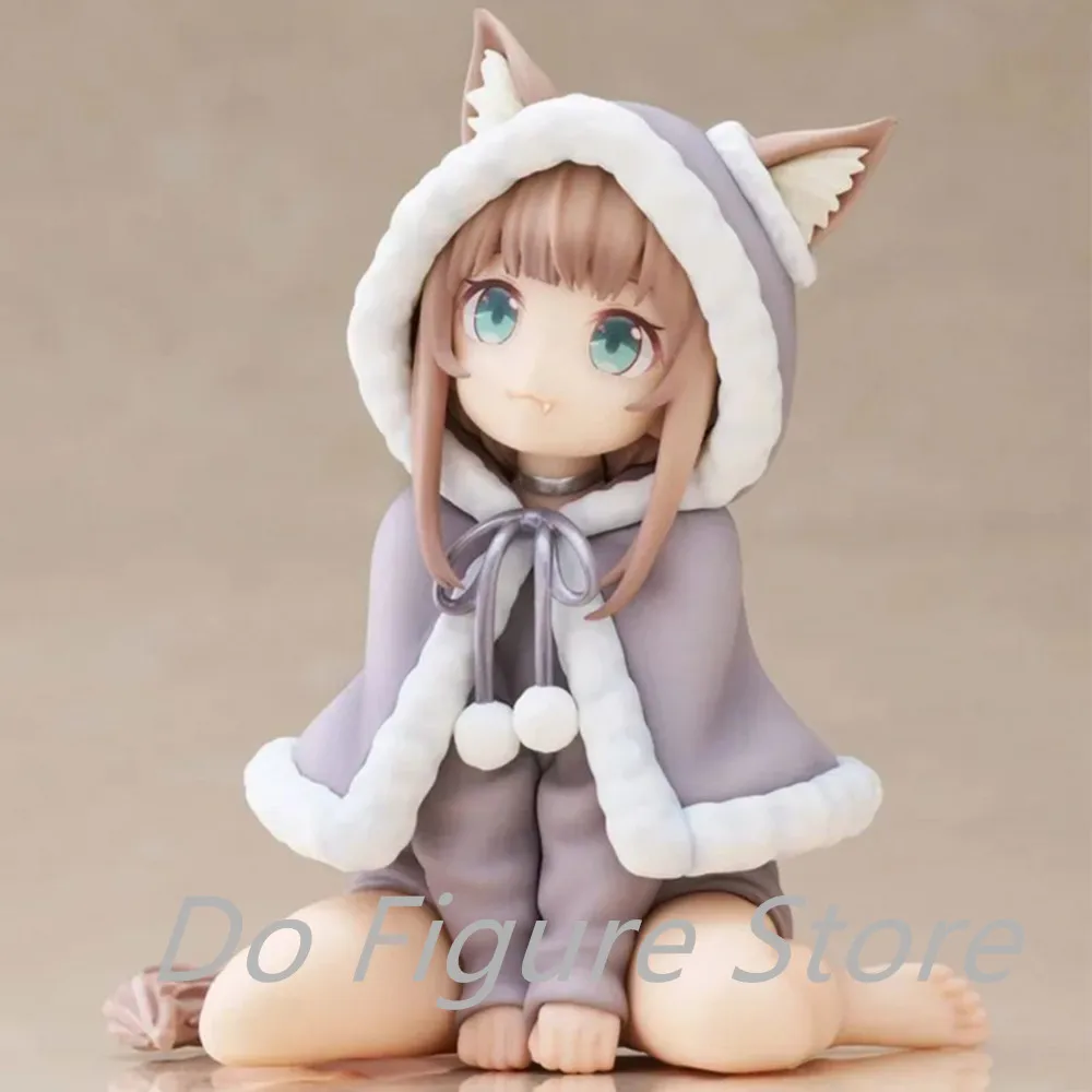 Lindo Anime Uchi No Neko Ga Onnanoko De Kawaii Kinako Okigae Palett Japón figuras De acción mi gato PVC modelo colección juguetes regalos