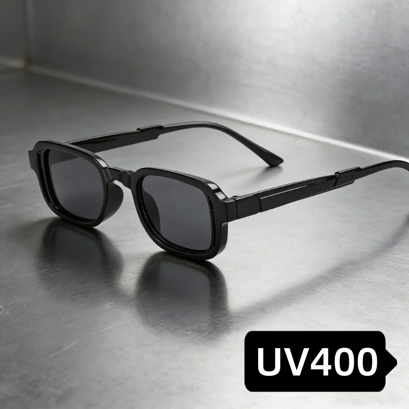 

Classic Fashionable Square-Frame Sunglasses Unisex Trendy Street Style Shades Outdoor Sports Cycling UV-Protective Eyeglasses