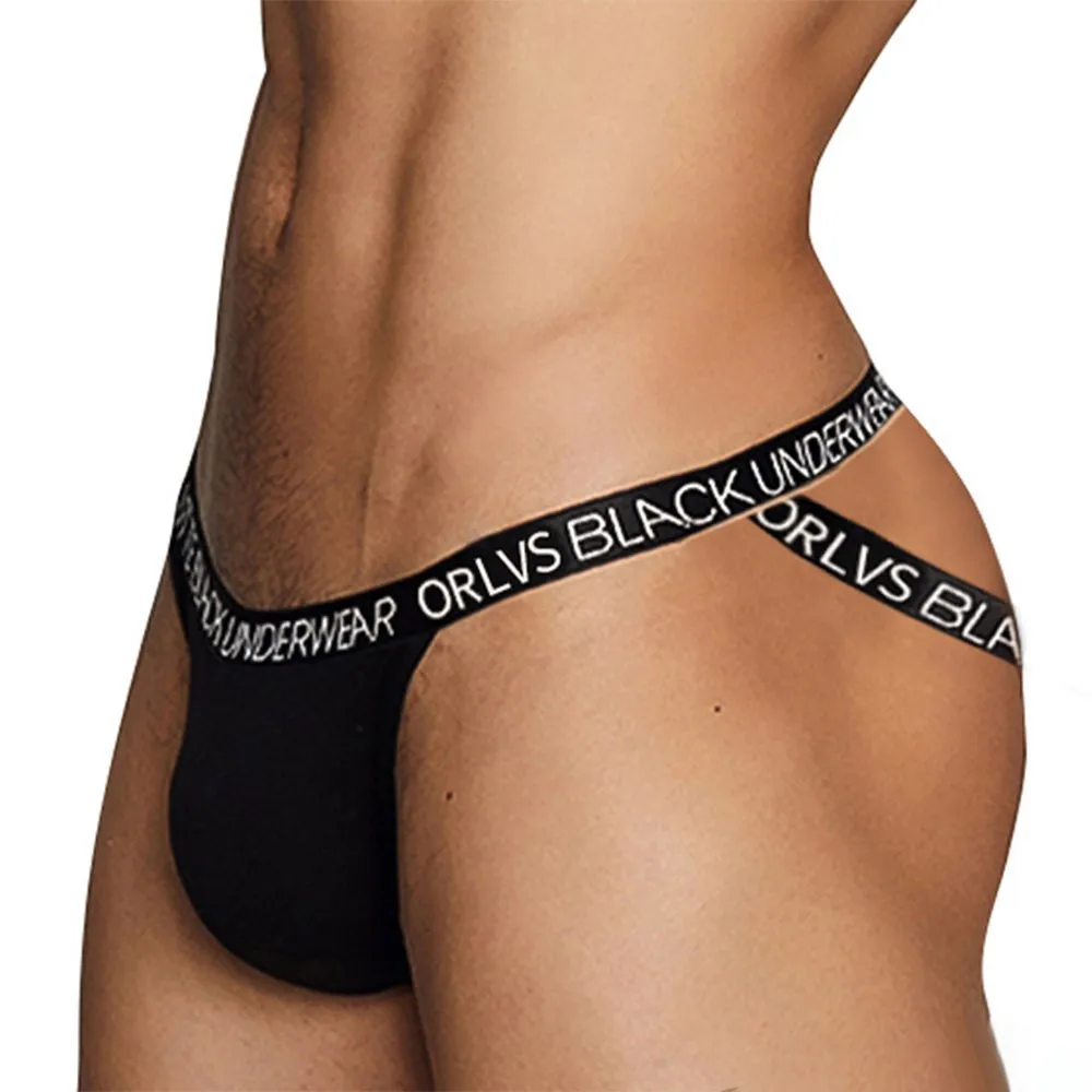 

Orlvs Open Back Jockstrap Thong Cotton Cheeky Workout Underwear For Men Fetish Barely Panties Gay Jockstrap Cheeky Underpants