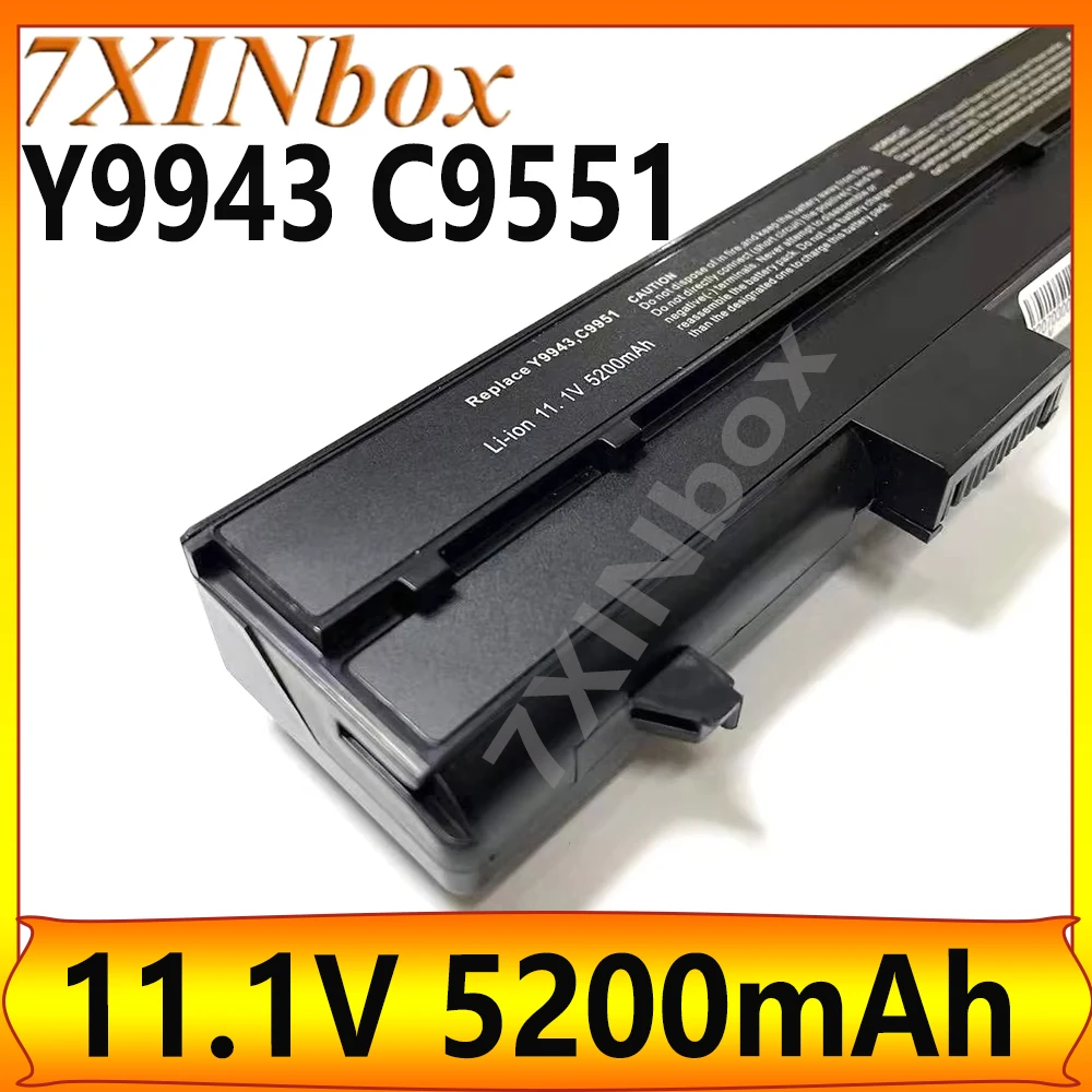 

Аккумулятор для ноутбука 7XINbox Y9943 C9551 11.1V 5200mAh для Dell Inspiron 630m 640m E1405 XPS M140 Series RC107 TC023 45110284 45110285