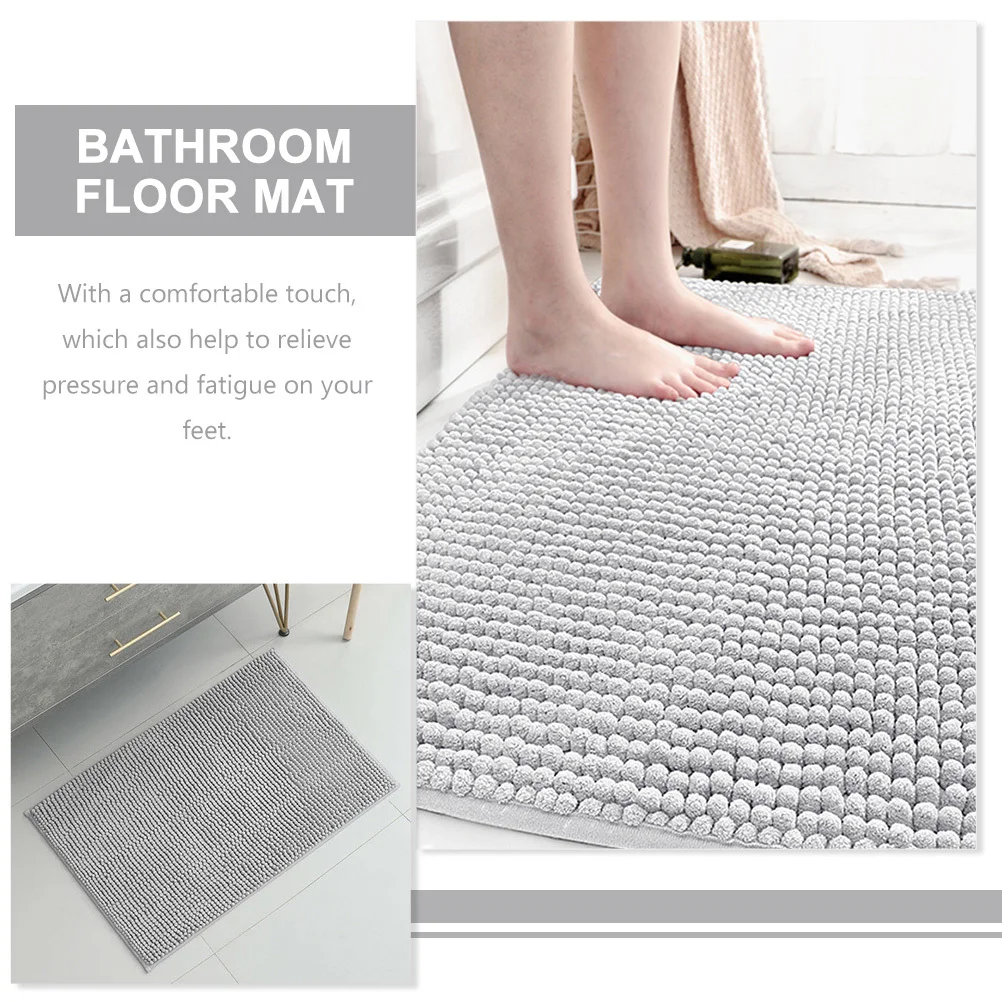 

Коврик для ванной комнаты, нескользящий толстый водопоглощающий коврик для ванной, коврик для входной двери, впитывающий коврик для душа, противоскользящий коврик для ванной