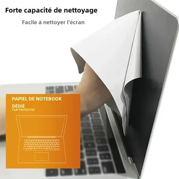 Pour MacBook Pro 13/15/16 pouces microfibre anti-poussière é...