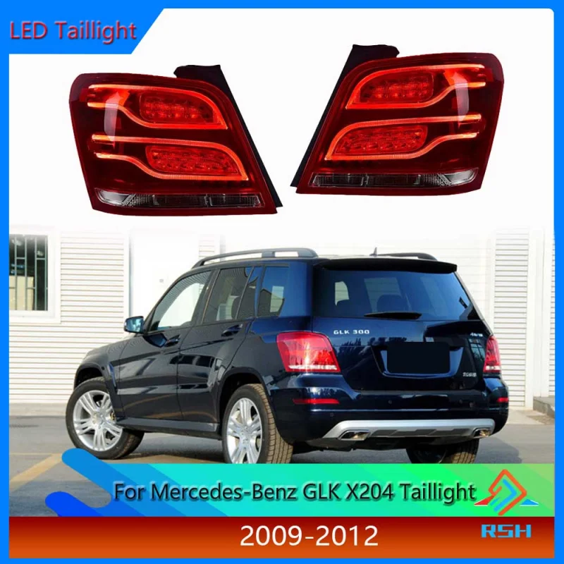

Auto Parts Taillight For Mercedes Benz GLK X204 2009-2012 Tail Light Assembly LED Upgrade Turn Signal Rear Lamp Plug And Play