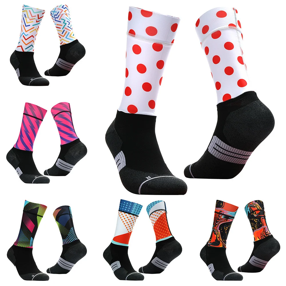 2023 High Quality professionTeam Men Women Cycling Socks MTB Bike Socks Breathable Bicycle Socks Outdoor Sportswear Racing Soc