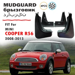 For Mini Cooper R56 2008 2009 2010 2011 2012 2013 coopers Mud Flap Splash Guard Mudguard Fender Mud Flaps Accessories 4pcs