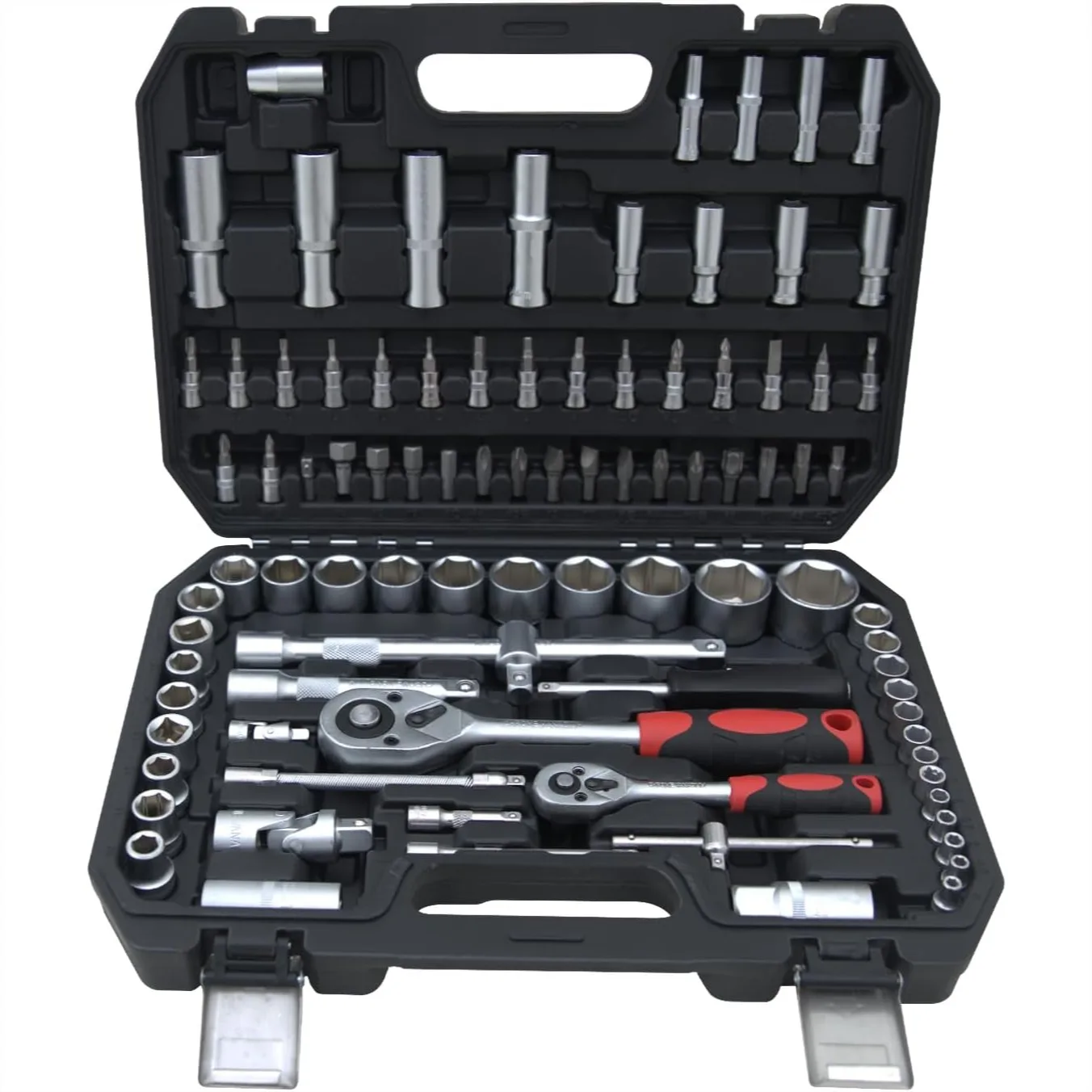 

94-Piece Socket Set, Comprehensive Hand Tool Kit for Home Essentials, College Dorm, Car Emergency, Men's Gift