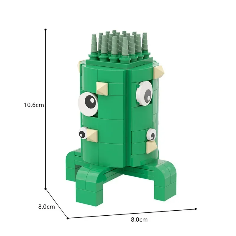 Populair Spelmodel Moc Bouwstenen Horror Kleuterschool Technologie Modulaire Blokken Geschenken Kerstspeelgoed Diy Sets Assemblage