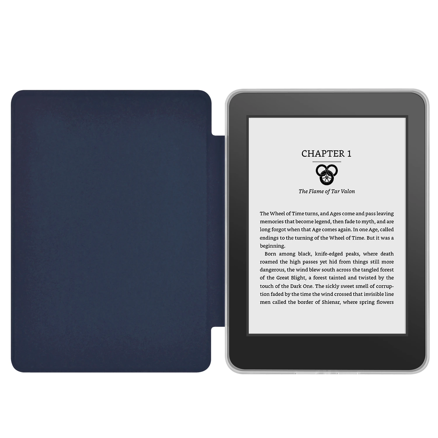 For Kindle Paperwhite 7/6/5th Gen Case + Screen Protector 6" Clear Acrylic Auto Sleep Cover Paperwhite 3/2/1 DP75SDI/EY21 Funda