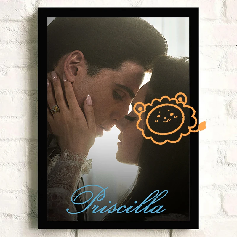 Priscilla Sofia Coppola 2023 New Movie Vintage Love movie canvas Printing wall art decoration hanging painting Home Room Decor