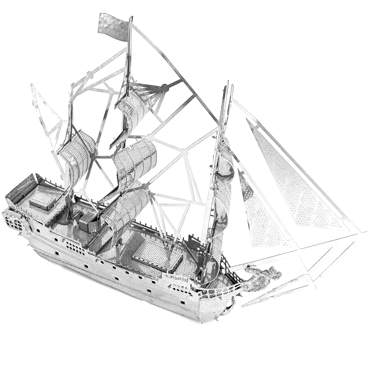 black pearl 3D Metal Puzzle Model Kits DIY Laser Cut Puzzles Jigsaw Toy For Children