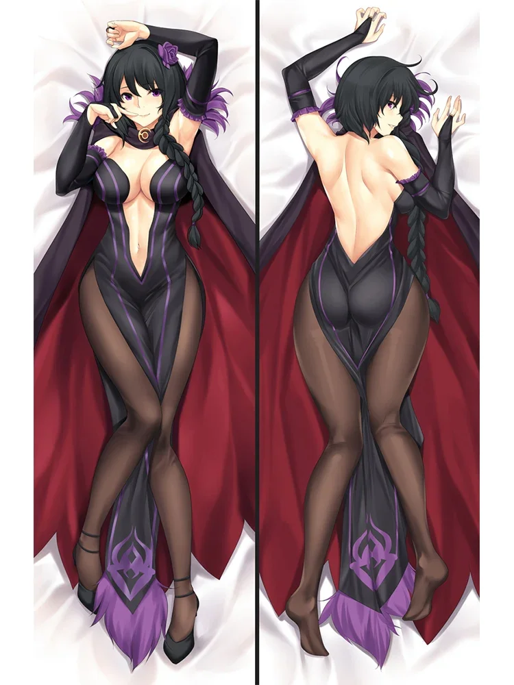 

Anime Pillow Cover Dakimakura Kisaragi Double-Sided Print Life-Size Body Pillows Cover Adult Case Bedding Gifts