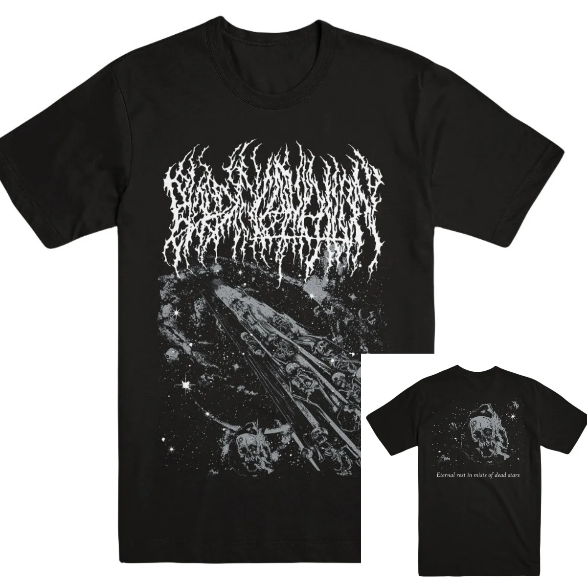 BLOOD INCANTATION Eternal Rest Band T-Shirt Cotton Graphic Tee Men Women Summer Streetwear