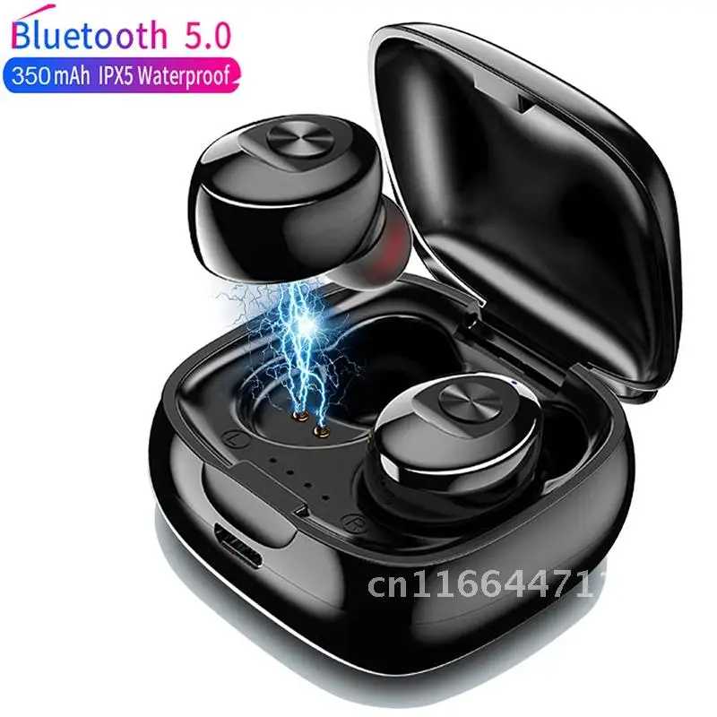 

XG12 Double TWS Wireless Bluetooth 5.0 Earphone Stereo HIFI Sound Sport Earphones Handsfree In Ear Gaming Headset With Mic