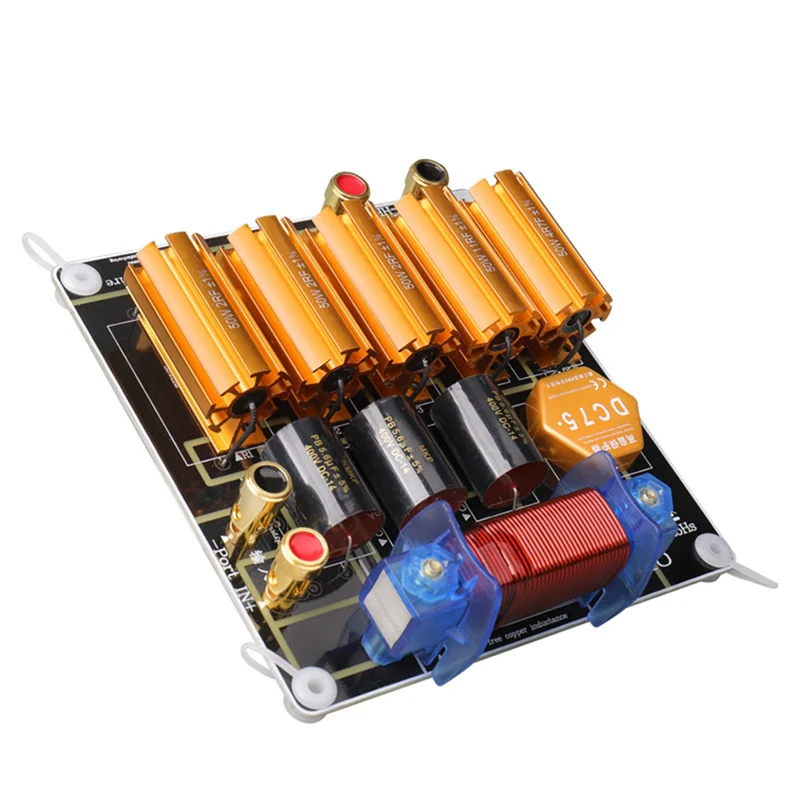 AA08-Speaker Audio Crossover 500W Speaker Tweeter Tunggal Pembagi Frekuensi 1900HZ Filter Crossover Audio Home Theater Panggung