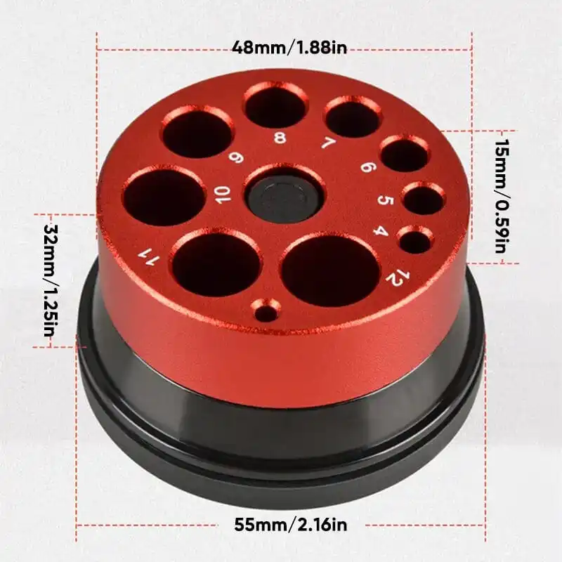 Electric Drill Dust Collector Electric Hammer Drill Dust Cover Aluminum Alloy Multi-aperture Household for Drilling Accessories