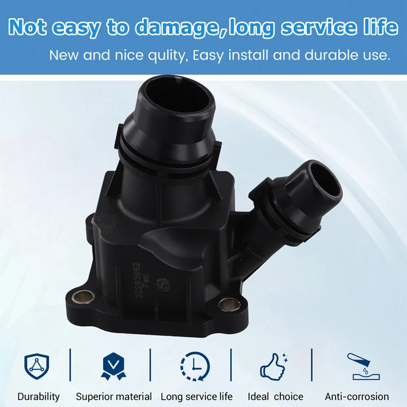 Coolant Thermostat Housing 32263962 For Volvo XC60 XC90 S60 S90  V90 EX40 XC40 Thermostat Assembly