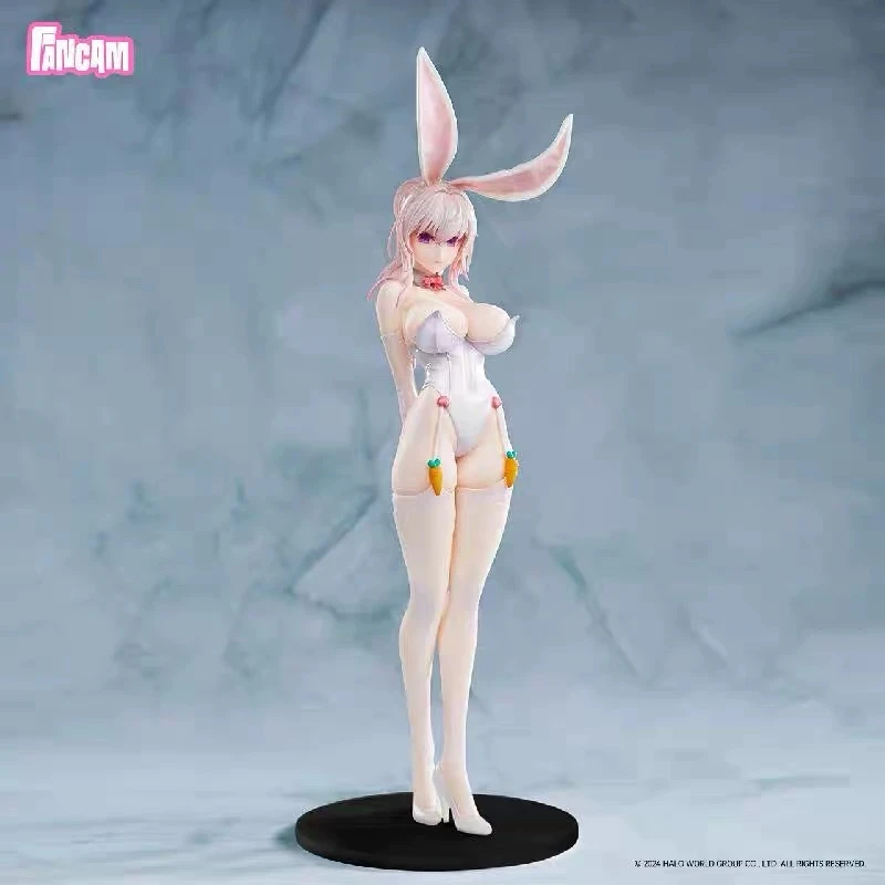 

White Rabbit Black Rabbit Girl 1/6 Scale Sexy Handmade Garage Kit Action Figure Collectible Model Gift for Birthday
