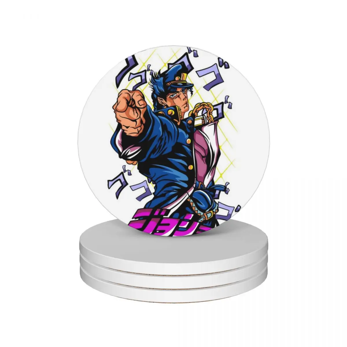 

Yare yare daze Ceramic Coasters (Set of 4) Cup mat cup holder custom Coasters