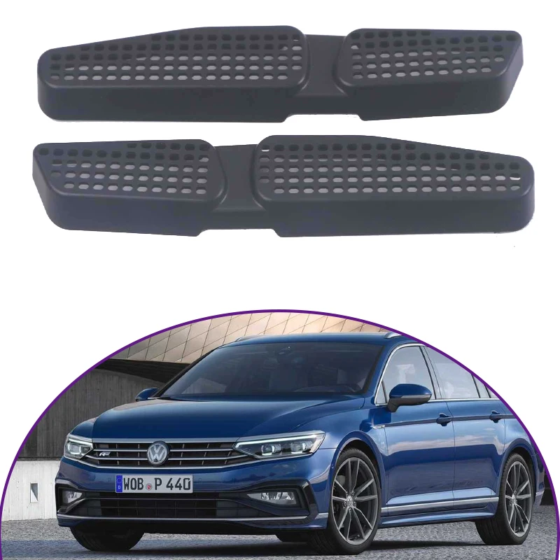 for Volkswagen VW Passat GT B8 2014~2023 Car Air Conditioner Outlet Cover Trim Under Seat Protection Accessories 2019 2018 2020