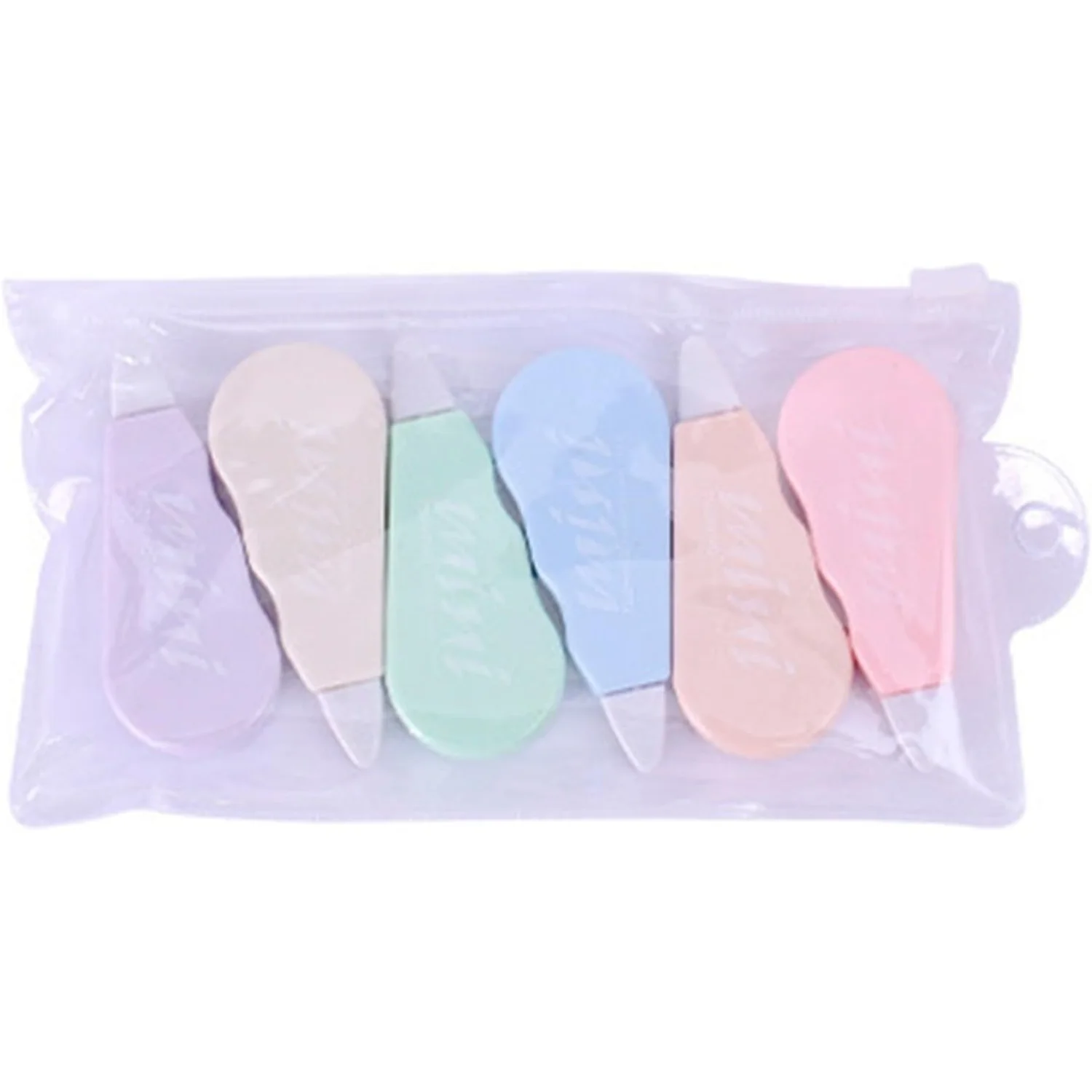 6 Pcs Correction Tape, Sweet Correction Tape,Cute  Macaron Color Correction Tape,Portable Smooth Gears Easy Coverage Correction 