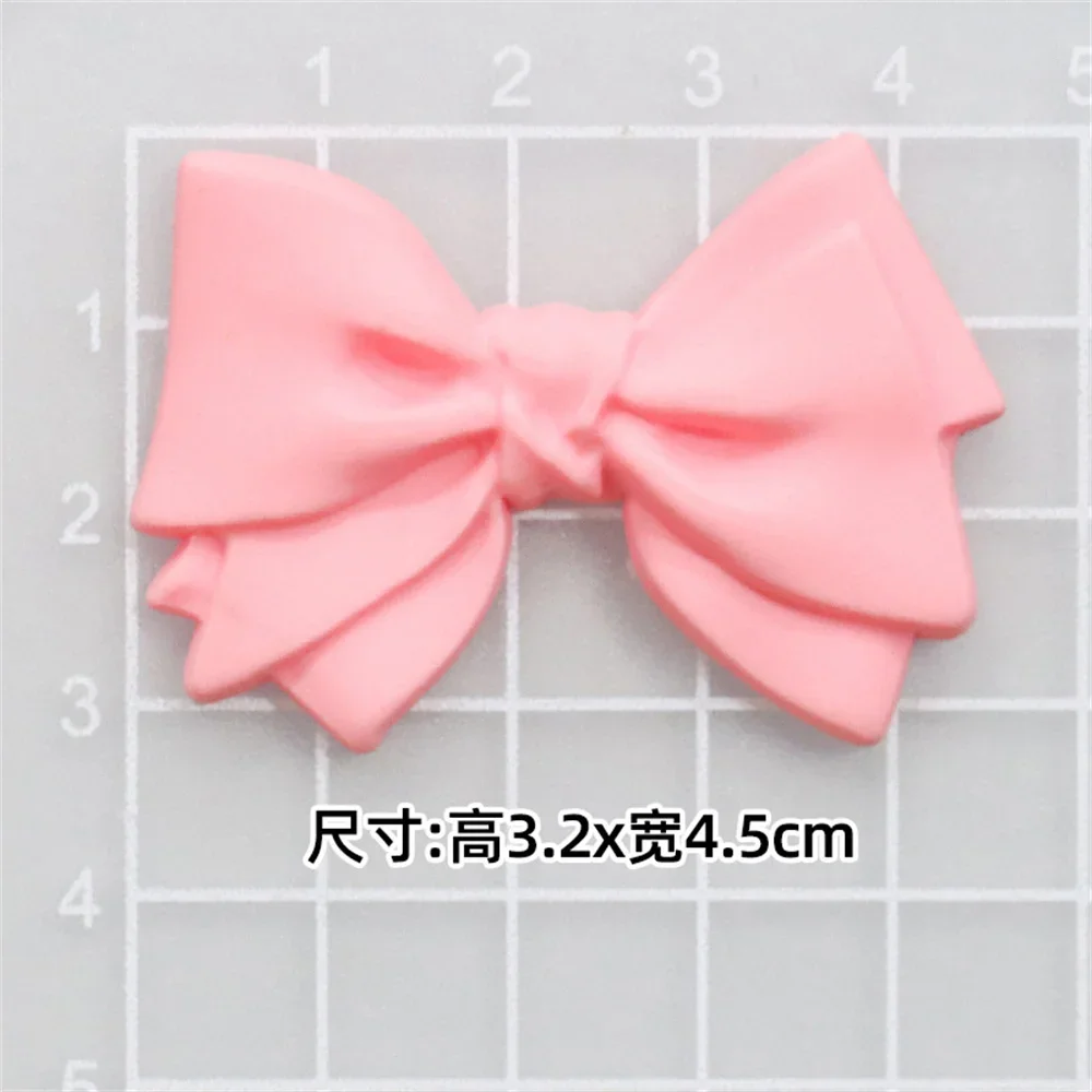 Miniso الوردي KT القط رسالة القوس الحب مصاصة لينة المطاط الملحقات DIY جراب هاتف مشبك الحذاء