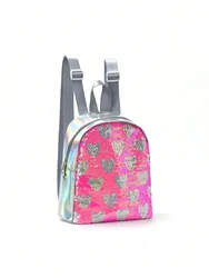 1 pezzo bambini ragazze moda carino amore paillettes Multicolor Y2k stile bambini zaino bambini borsa a tracolla bambini borsa a tracolla