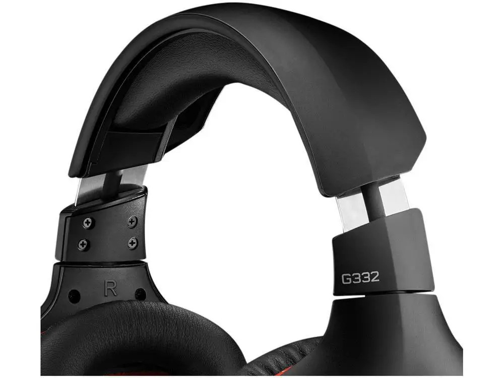 سماعة Logitech سوداء للاعبين ، G332 ، PC ، PS4 ، Xbox One