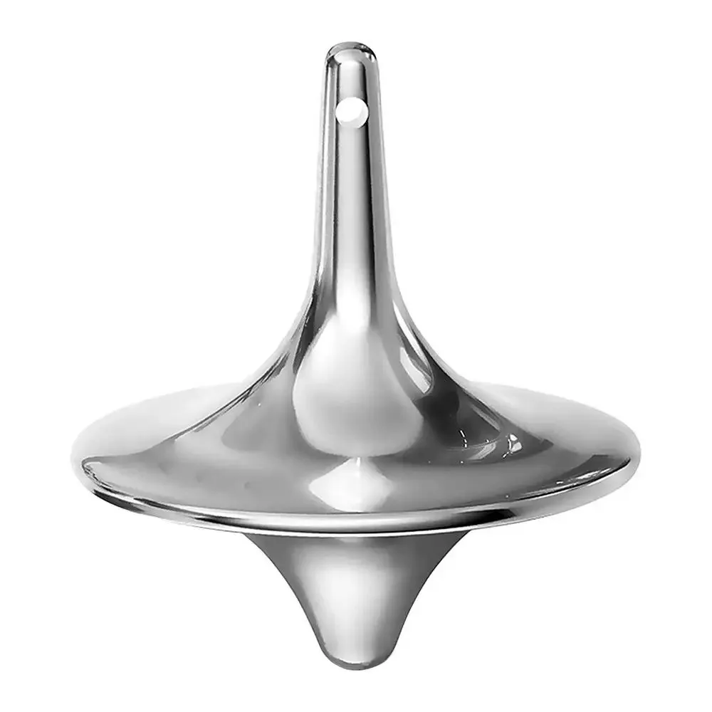 Heißer Film Totem Metall Gyro Silbrig Hand Kreisel Fingerspitzen Kleine Zyklon Gyroskop Anti Stress Zappeln Spielzeug für Erwachsene Geschenke