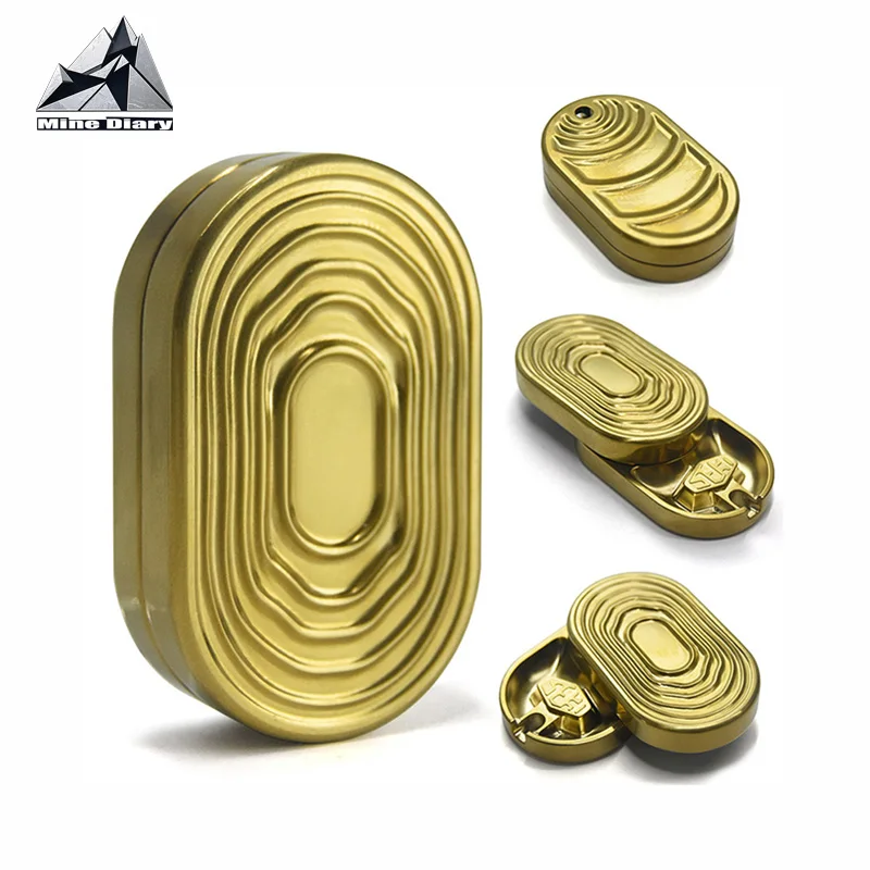 Wave Rhythm EDC Fidget Toy Mechanical Unlimited Pushing Slider Fingertip Slide Portable ADHD Tool Adult Stress Relief Toys