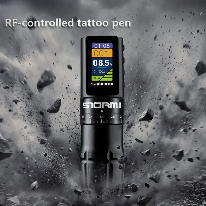 Wireless Tattoo Pen Machine USB LED Digital Screen Rotary Tattoo Gun Professional Tattoo Artist Permanent Makeup Equipment