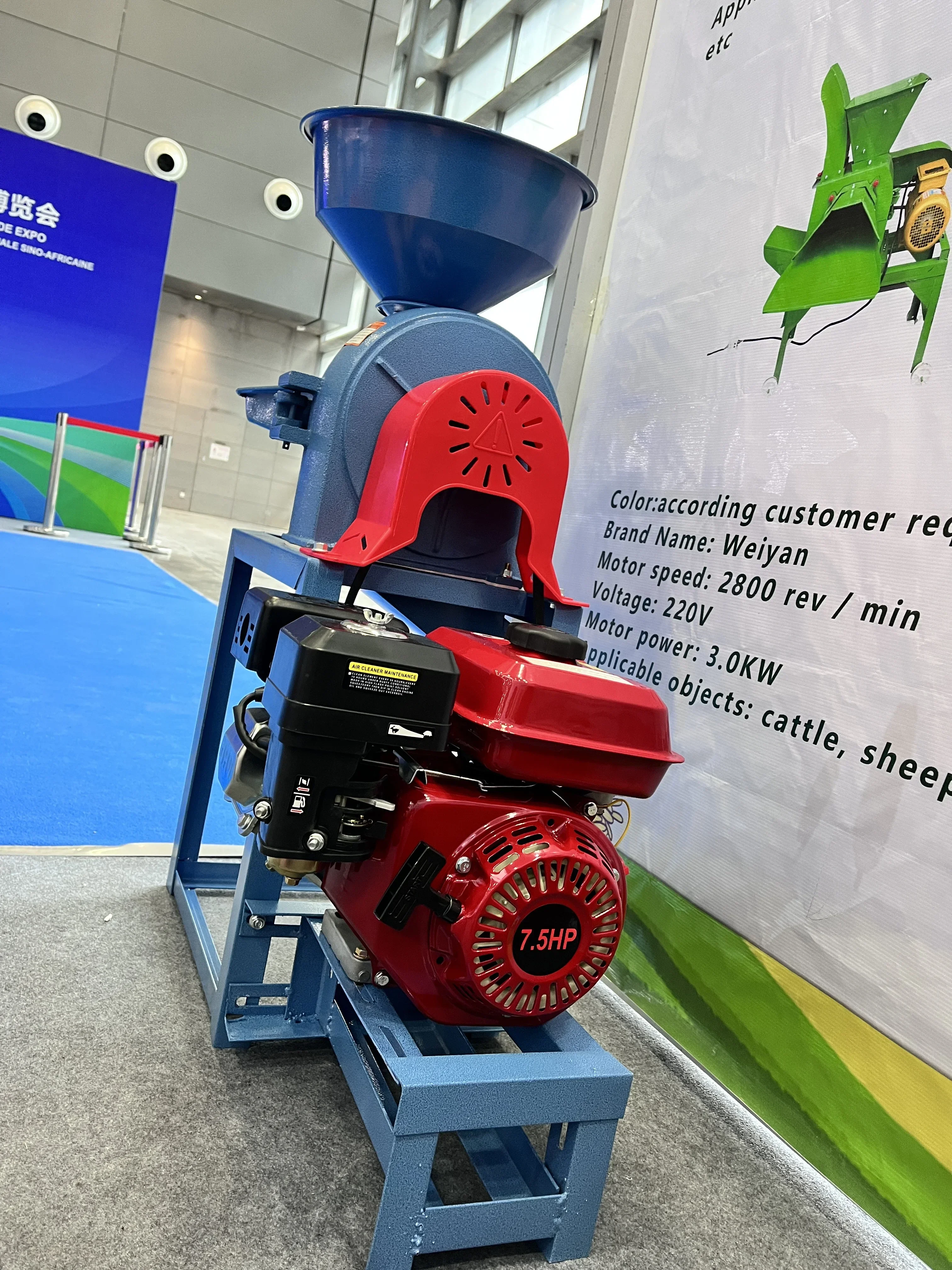 Wheat,Corn,Bean,Dry Fish Etc Grain Grinder Machine Coffee Machine With Grinder Matched Fuel Engine Hot sales