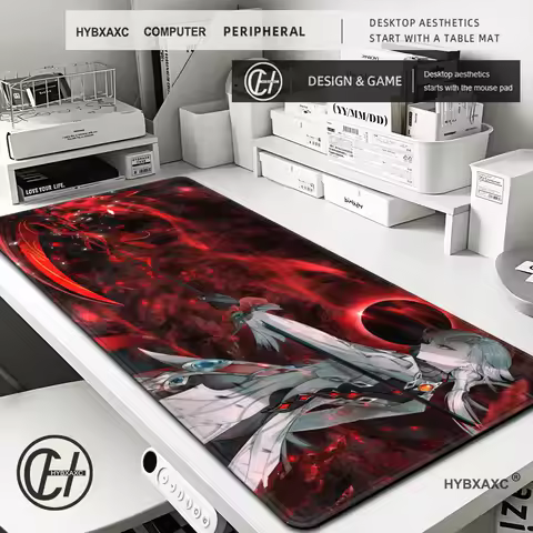 Genshin Impact Mouse Pad Anime Cartoon Girl Arlecchino HD Printing Large Desk Mat PC Gaming Accessories Mousepad Laptop Carpet