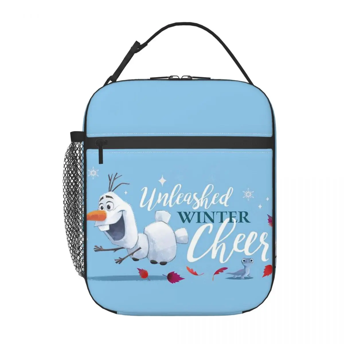 

Custom Frozen Olaf Lunch Bag for Women Cooler Thermal Insulated Lunch Box Kids School Children Portable Tote Bags